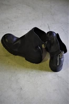 GUIDI BACK ZIP VIBRAM SOLE