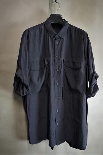 クラシカ KLASICA Over Sized Short Collar Shirts （Ecru