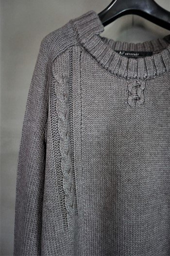 A.F ARTEFACT ag-6002 Low Gauge Knit Pullover エーエフ