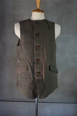 DEVOA Vest Linen Combination