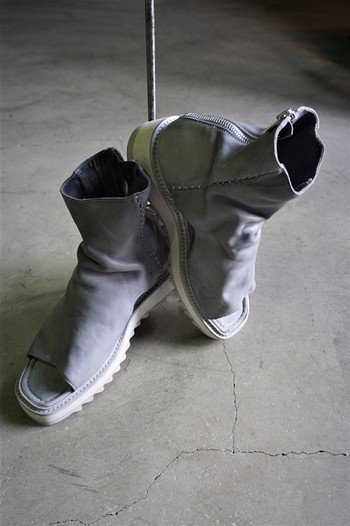 White Sandas bootファッション - 靴