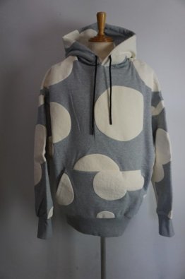 A.F ARTEFACT Polka Pattern Sweat Hoodie