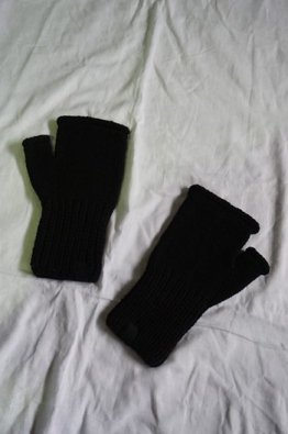 DEVOA Knit glove  cotton/cashmere