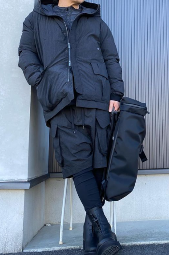DEVOA Down Jacket Shrink Cotton / Nylon DKJ-CNFD - Too Jenis DEVOA Down Jacket Shrink Cotton / Nylon DKJ-CNFD - Too Jenis