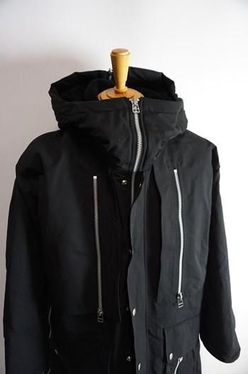 A.F ARTEFACT Teddy Fleece Lining Zip Hoodie Coat ag-8071