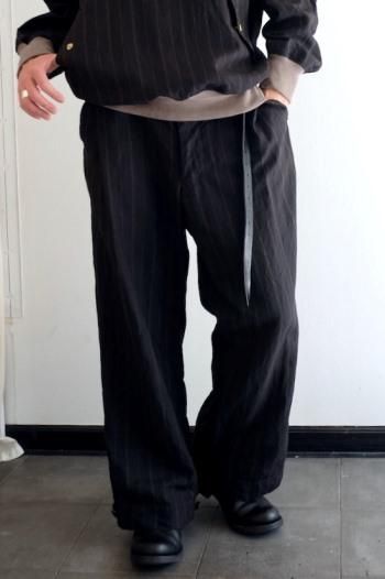 KLASICA Side Tucked Wide Straight Trousers LINDBERGH(Wp ver.) 24C