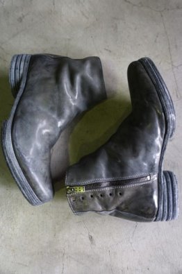 incarnationDEVOA  Horse Leather GERMENT DYED Side Zip Boots
