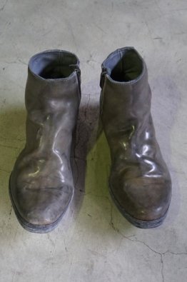 incarnationDEVOA  Horse Leather GERMENT DYED Side Zip Boots