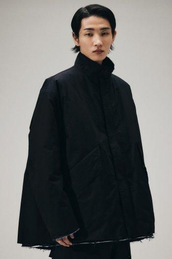 【最終値下】【ETHOSENS】タッサレイヤードブルゾン Black1 最終値下】【ETHOSENS】タッサレイヤードブルゾン Black1