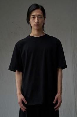 DEVOA Short sleeve cotton jersey print A