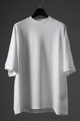 N/07 DOLMAN SHORT SLEEVE TEE / AQUASUITING THICK RIB 