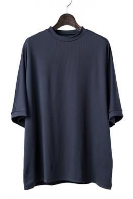 N/07 DOLMAN SHORT SLEEVE TEE / AQUASUITING THICK RIB 