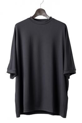 N/07 DOLMAN SHORT SLEEVE TEE / AQUASUITING THICK RIB 