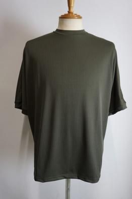 N/07 DOLMAN SHORT SLEEVE TEE / AQUASUITING THICK RIB 