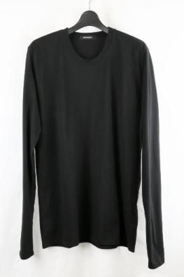nude:masahiko maruyama LONG SLEEVE BACK PRINT T SHIRT