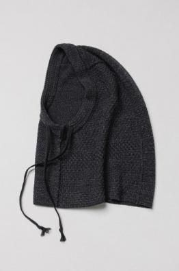 [ISŌ]: Knit balaclava loose fit