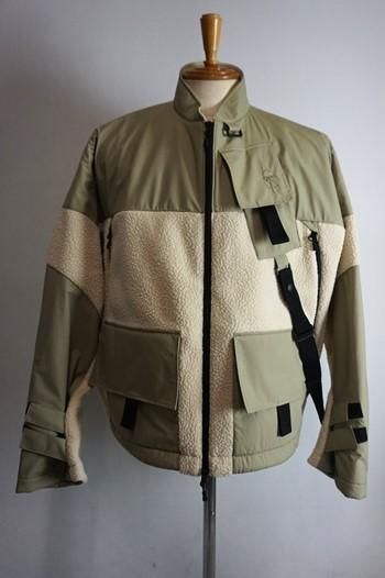 D-VEC×ALMOSTBLACK WINDSTOPPER BY GORE-TEX LABS 3L x POLARTEC