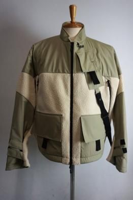 D-VECALMOSTBLACK WINDSTOPPER BY GORE-TEX LABS 3L x POLARTEC  COAST GUARD.SHIRT BLOUSON								
