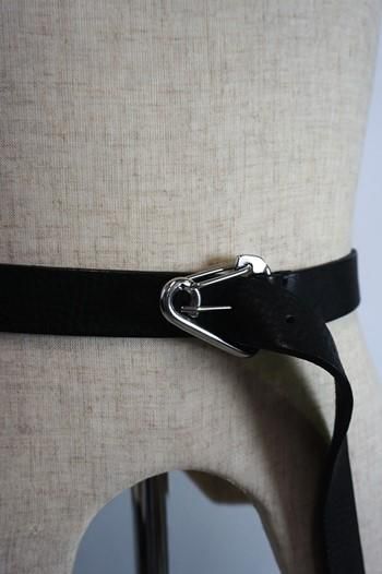 ca-ito ベルト 黒　caitoベルト WEB限定商品】【箱付き】スムースホガタベルト 黒・茶 2本セット
