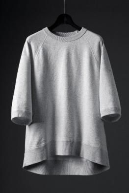N/07 exclusive RAGLAN SHORT SLEEVE TOPS / US DRY FLEECE (WASHED) (OATMEAL)