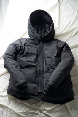 『DEVOA/デヴォア』 アナトミカルリネンブルゾン デヴォア DEVOA Jacket Viscose / Linen ( Front Layered