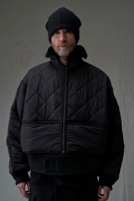 <img class='new_mark_img1' src='https://img.shop-pro.jp/img/new/icons14.gif' style='border:none;display:inline;margin:0px;padding:0px;width:auto;' />DEVOA Quilted jacket nylon / sheep shearing