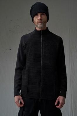 DEVOA Knit cardigan merino wool / cotton / cashmere