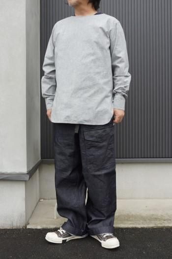 トップス sus-sous sleeping shirts sleeping shirts (black) | SUS-SOUS