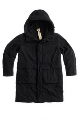 Ten c MID LAYER GARMENT DYED NYLON TACTEL PADDING HOODED