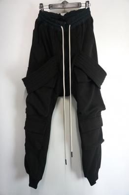 A.F ARTEFACT Bomber Heat Belt Cargo Sarouel Pants