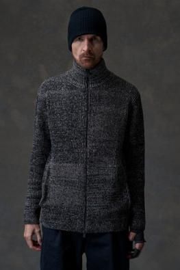 DEVOA High Neck High Twist Knit