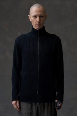 DEVOA High Neck High Twist Knit