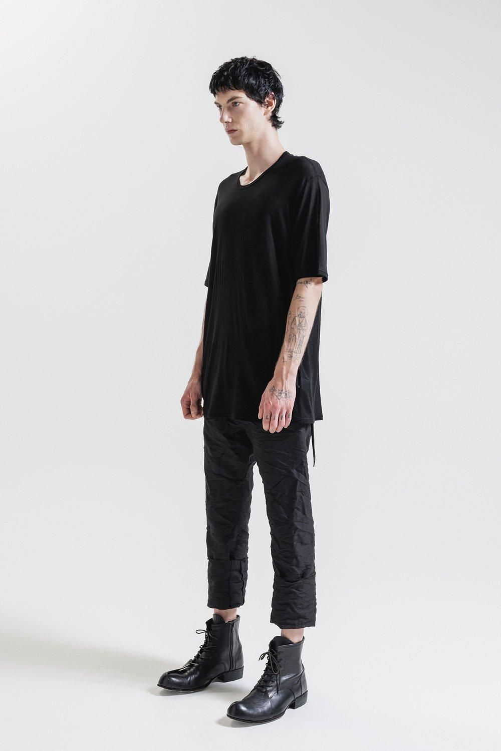 nude:masahiko maruyama 2tuck pants サイズ0 nude:masahiko maruyama - 2Tuck Cropped Pants/2タック