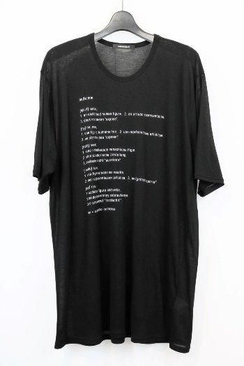 nude:masahiko maruyama OVERSIZED SHORT SLEEVE T SHIRT nude:masahiko maruyama OVERSIZED SHORT SLEEVE T SHIRT