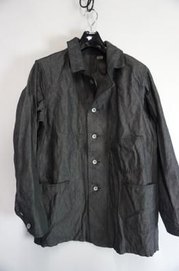 KLASICA Grey Denim Regular fit Long Cover All 
