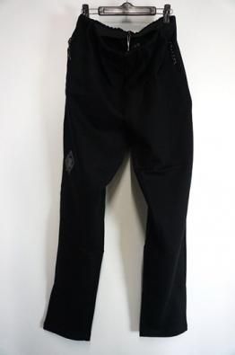 GHOST ALMOSTBLACK SEAM POCKET REFLECT PRINT SWEAT PANTS																				
