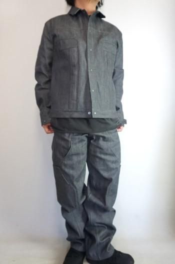 OPPOSE DUALITY 6Pocket Panel Denim Jacket Raw OD0001DJKT