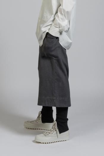 The Viridi-anne Sweat Wide Cropped Pants VI-3863-04 - ザヴィ