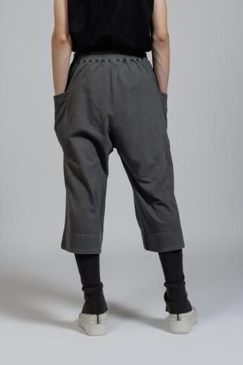 The Viridi-anne Sweat Wide Cropped Pants VI-3863-04 - ザヴィ