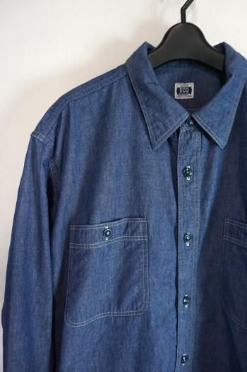 Sewing Chop O'alls CHAMBRAY SHIRT SC241S01 - Too Jenis Online Shop