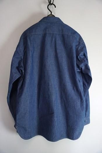 sewing chop o'alls US NAVY シャンブレーシャツ Sewing Chop O'alls US NAVY CHAMBRAY SHIRT | 大阪心斎橋の