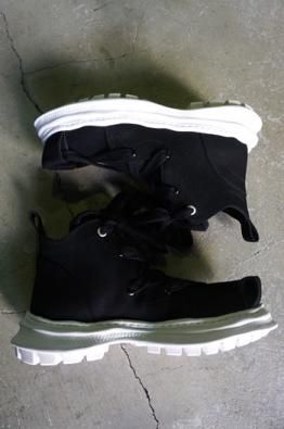 <img class='new_mark_img1' src='https://img.shop-pro.jp/img/new/icons14.gif' style='border:none;display:inline;margin:0px;padding:0px;width:auto;' />beauty:beast ROLL TONGUE STAINING SHOES feat. Maison MIHARA YASUHIRO(MID CUT)
