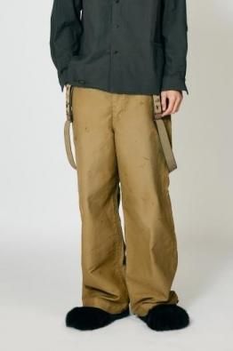 <img class='new_mark_img1' src='https://img.shop-pro.jp/img/new/icons14.gif' style='border:none;display:inline;margin:0px;padding:0px;width:auto;' />[ISŌ]: Cotton Baggy Trouser
