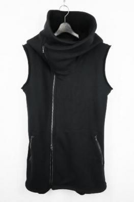 ͽ25AW nude:masahiko maruyama OVERSIZED SLEEVELESS HOODIE