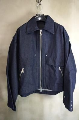 <img class='new_mark_img1' src='https://img.shop-pro.jp/img/new/icons14.gif' style='border:none;display:inline;margin:0px;padding:0px;width:auto;' />A.F ARTEFACT  Denim Tuck Sleeves Jacket