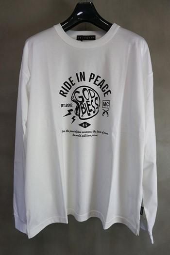 roar 限定カットソー roar guns RIDE IN PEACE PRINT L/S Tee 25FGT-19 - Too Jenis Online Shop