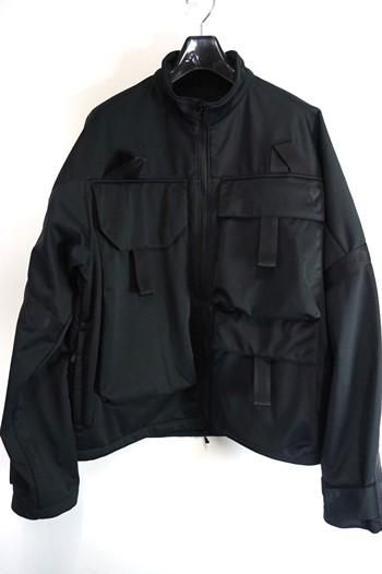 ジャケット・アウター almost black RVERSBL SKA BLOUSON D-VEC×ALMOSTBLACK WINDSTOPPER BY GORE-TEX LABS BACK FLEECE