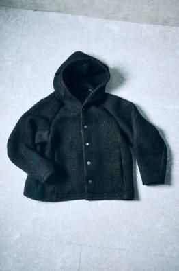 CROMÄGNON COAT HAND WOVEN STRIPE 