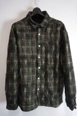 <img class='new_mark_img1' src='https://img.shop-pro.jp/img/new/icons14.gif' style='border:none;display:inline;margin:0px;padding:0px;width:auto;' />A.F ARTEFACT Needle punch Checked shirt