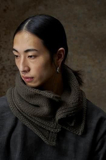 DEVOA Knit neck parts CASHMERE AC-NPCP - Too Jenis Online Shop